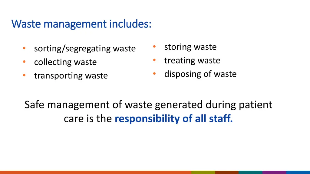 waste management includes waste management