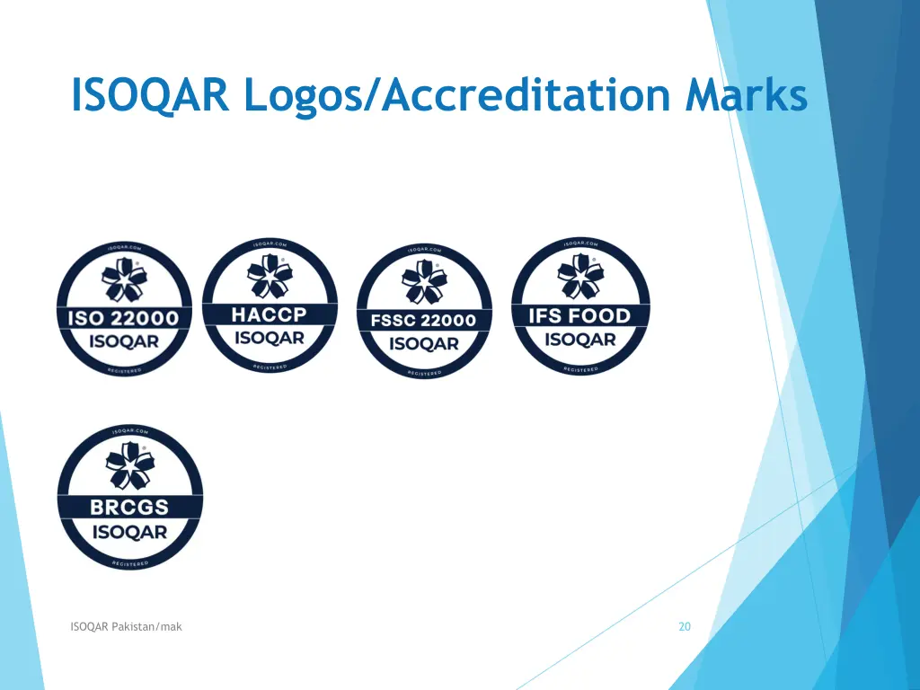 isoqar logos accreditation marks 1