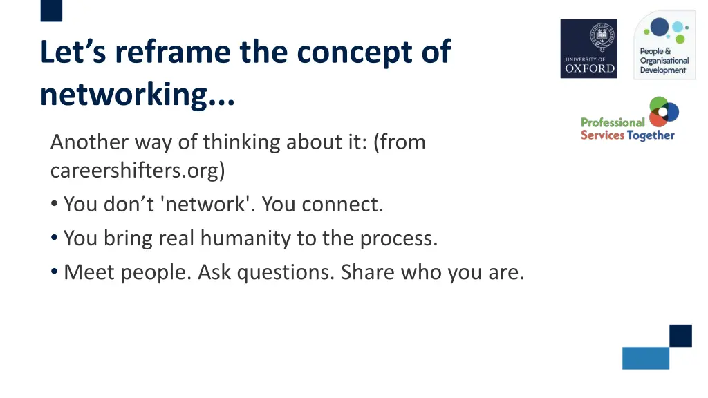 let s reframe the concept of networking 1