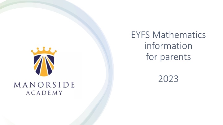 eyfs mathematics information for parents