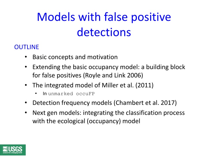 models with false positive detections