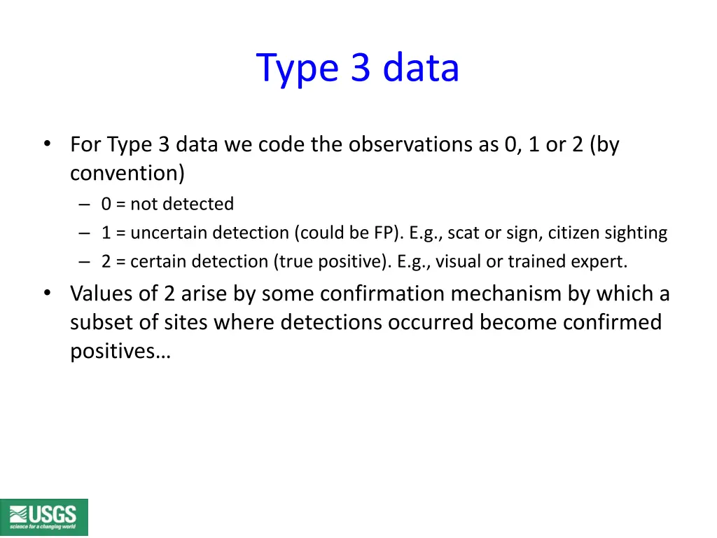 type 3 data