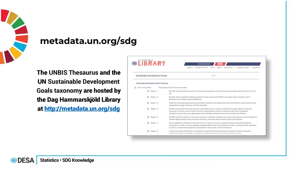 metadata un org sdg