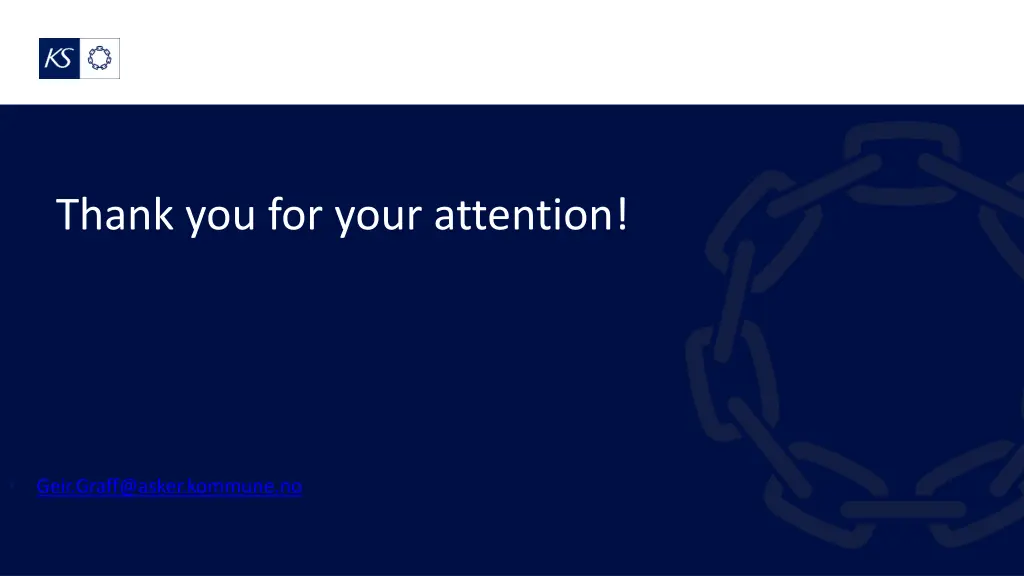 thank you for your attention