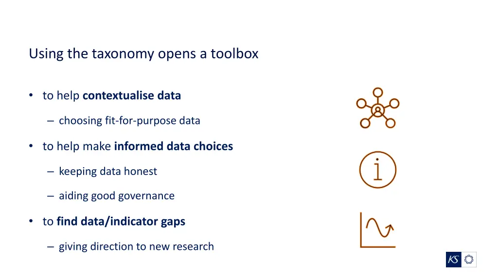 using the taxonomy opens a toolbox