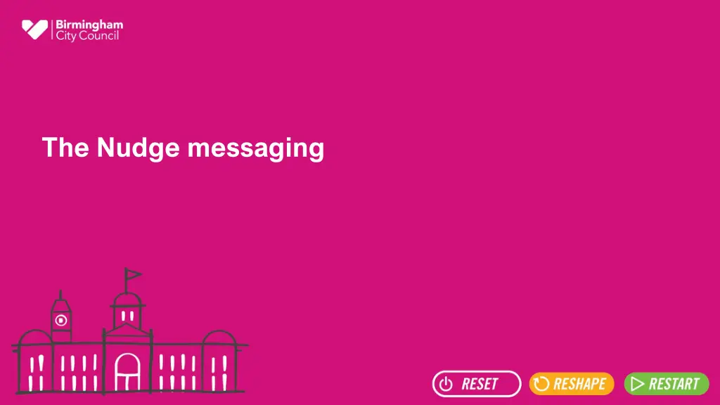 the nudge messaging