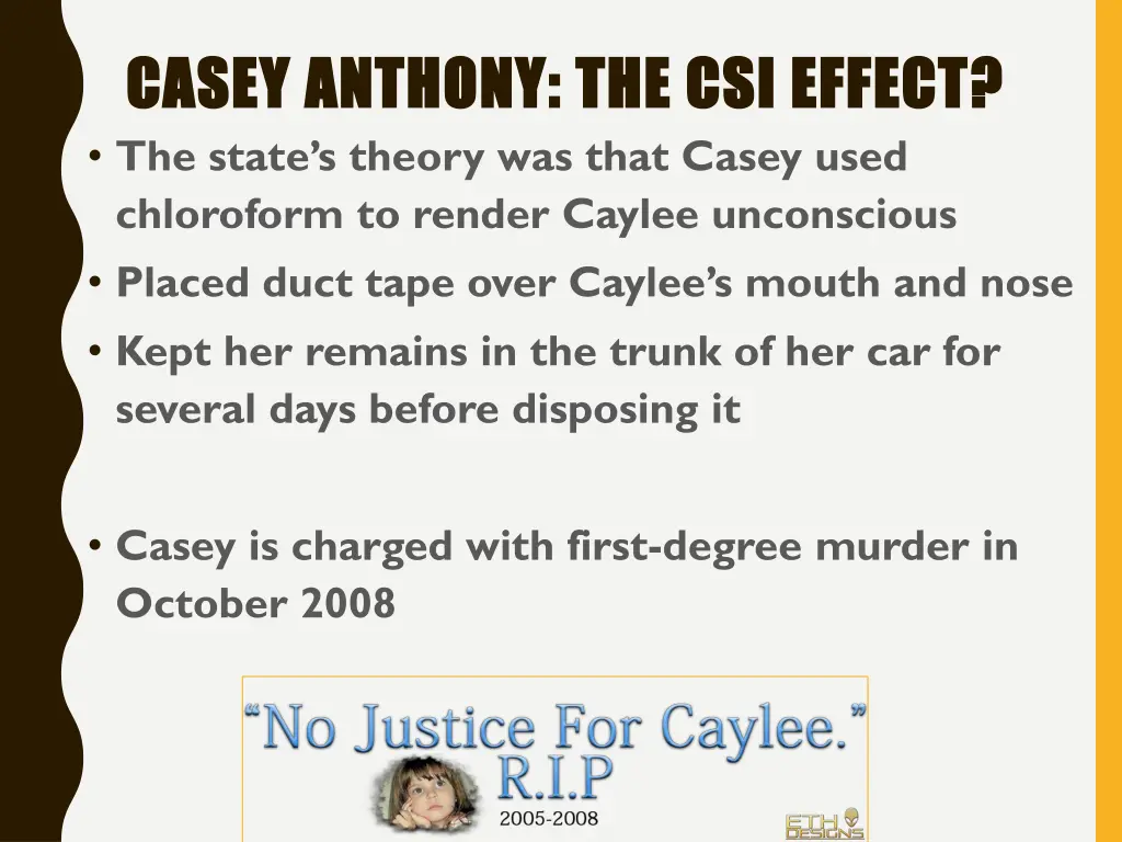 casey anthony the csi effect casey anthony 2