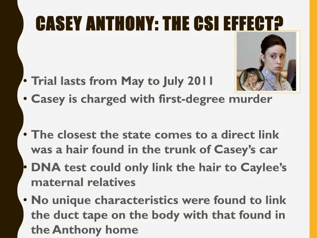 casey anthony the csi effect casey anthony 3