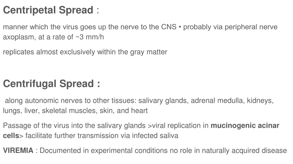 centripetal spread