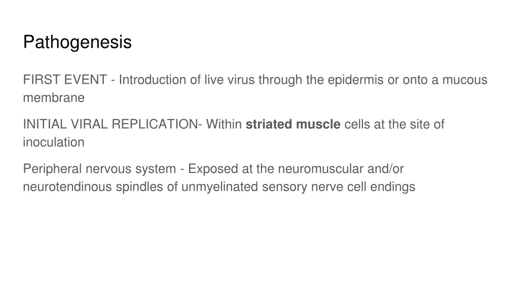 pathogenesis