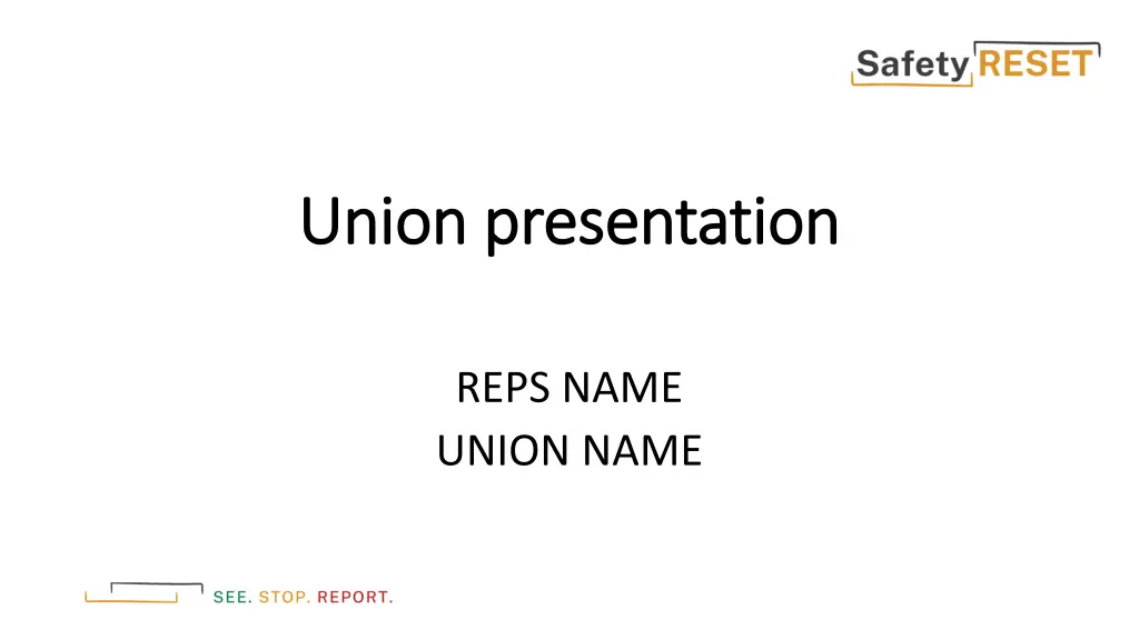 union presentation union presentation