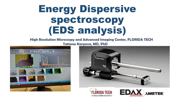 energy dispersive spectroscopy eds analysis high