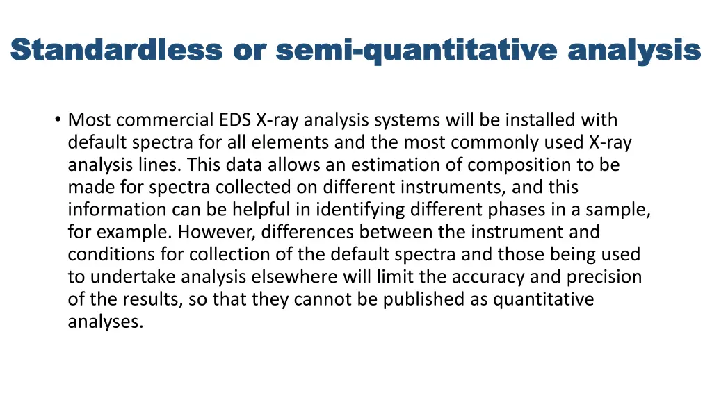 standardless standardless or semi