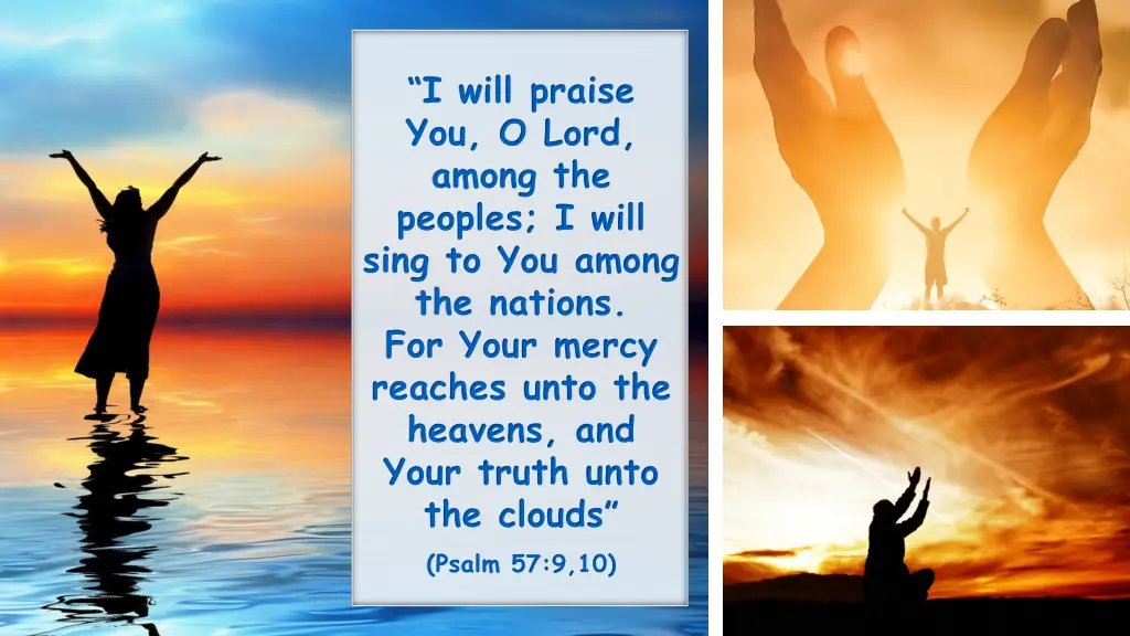 i will praise you o lord among the peoples i will