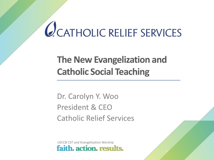 the new evangelization and catholic social