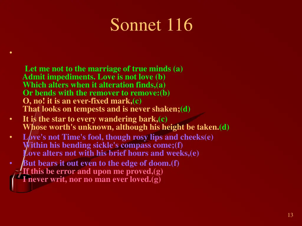 sonnet 116