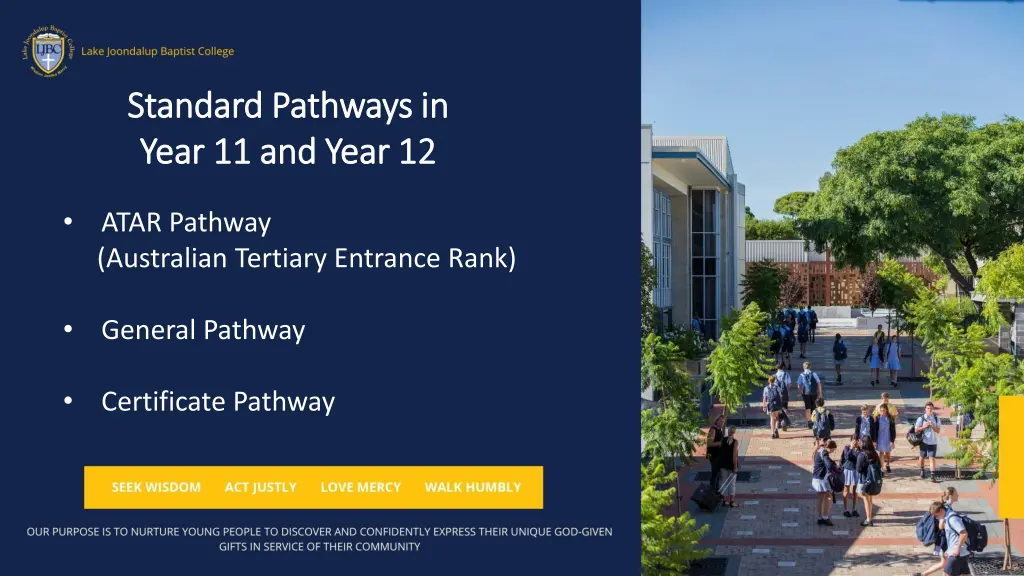 standard pathways in standard pathways in year