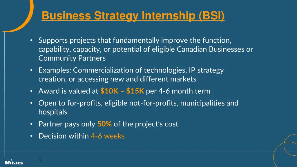 business strategy internship bsi