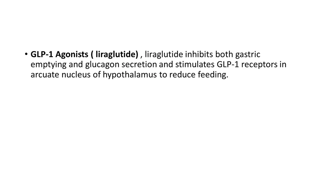 glp 1 agonists liraglutide liraglutide inhibits