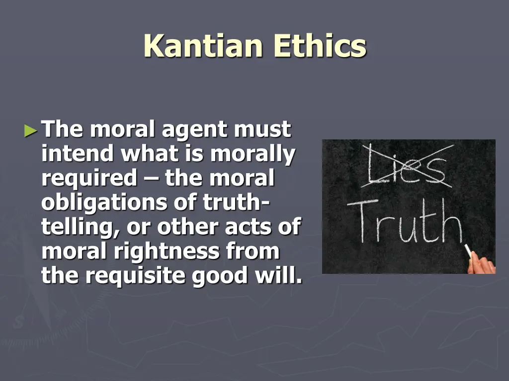 kantian ethics