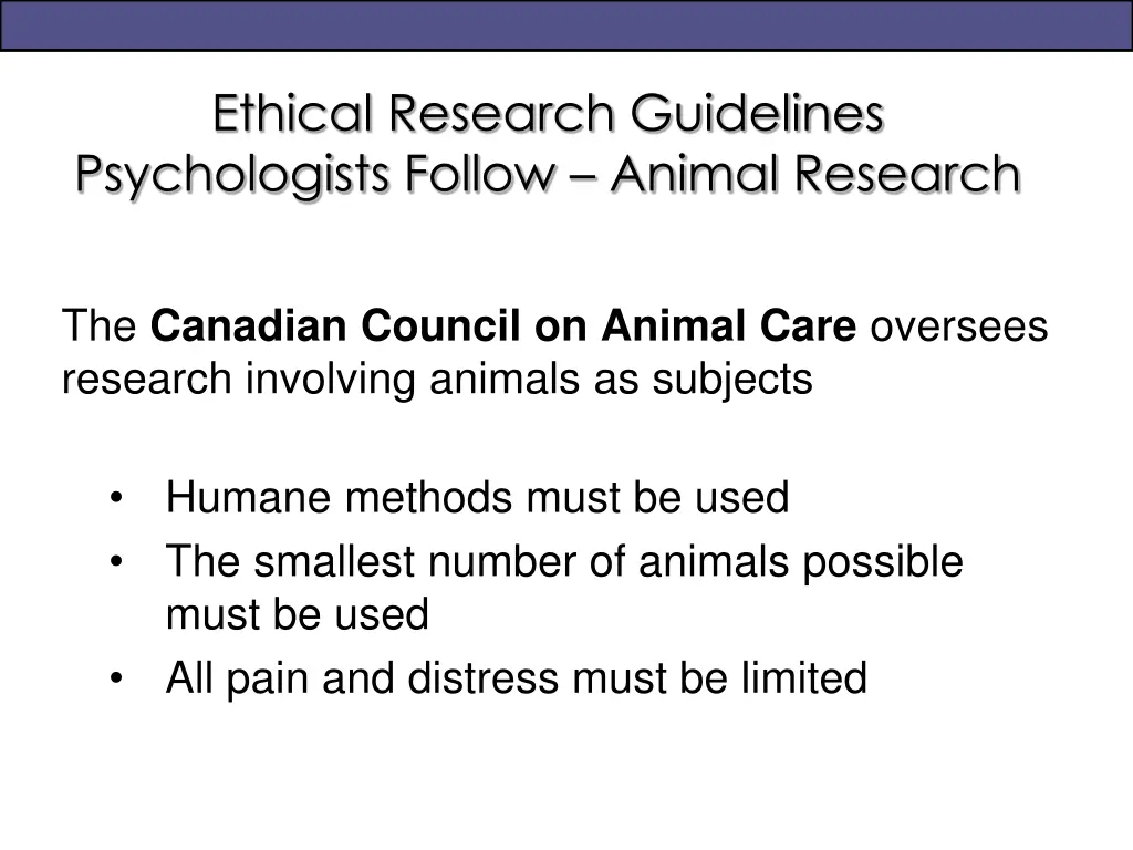 ethical research guidelines psychologists follow 3