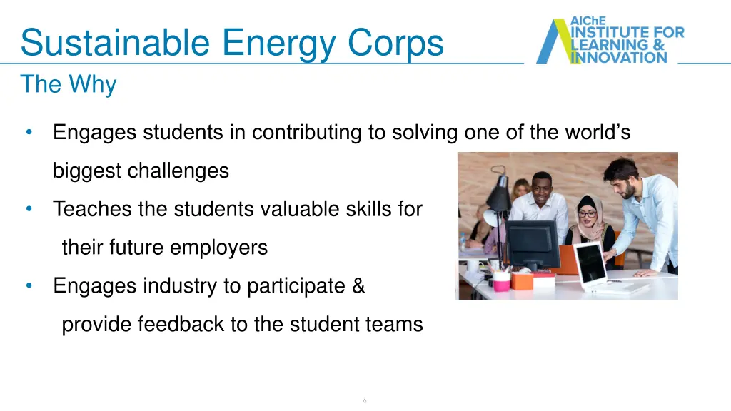 sustainable energy corps the why