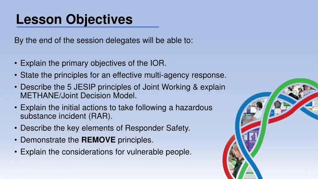 lesson objectives 1