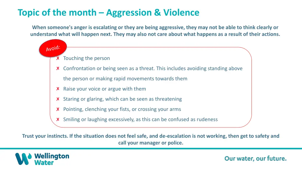 topic of the month aggression violence 2