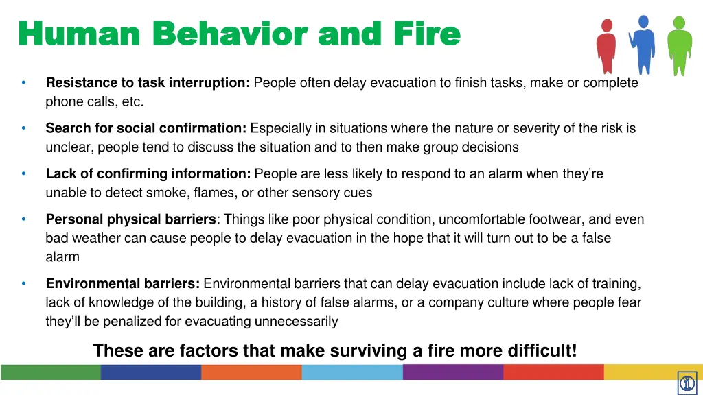 human behavior and fire human behavior and fire
