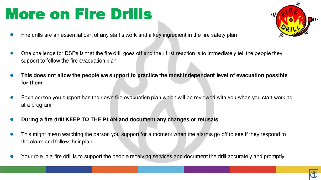 more on fire drills more on fire drills