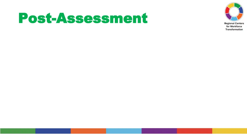 post post assessment assessment 1