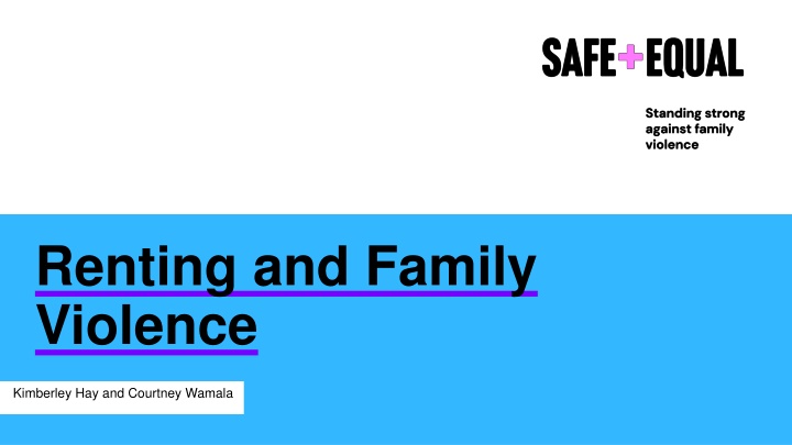 renting and family violence