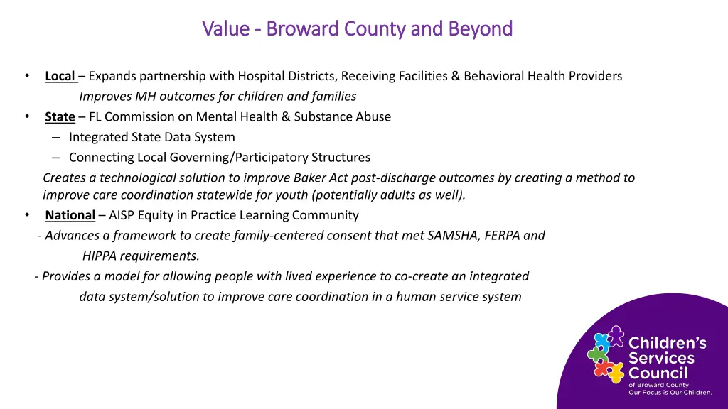 value value broward county and beyond broward