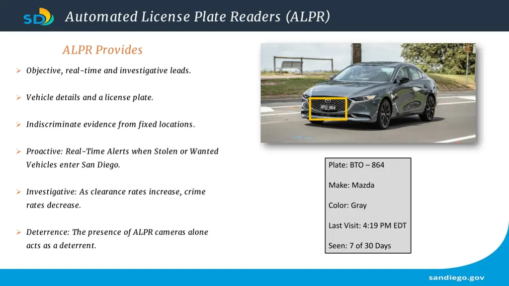 automated license plate readers alpr