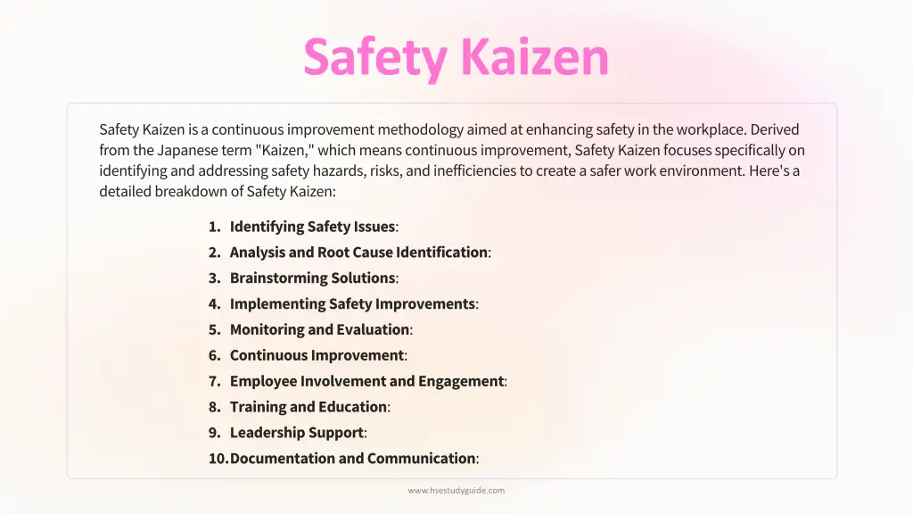 safety kaizen 1