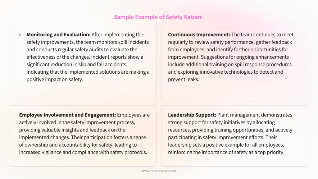 sample example of safety kaizen 1