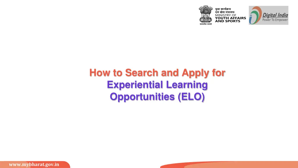 how to search and apply for experiential learning