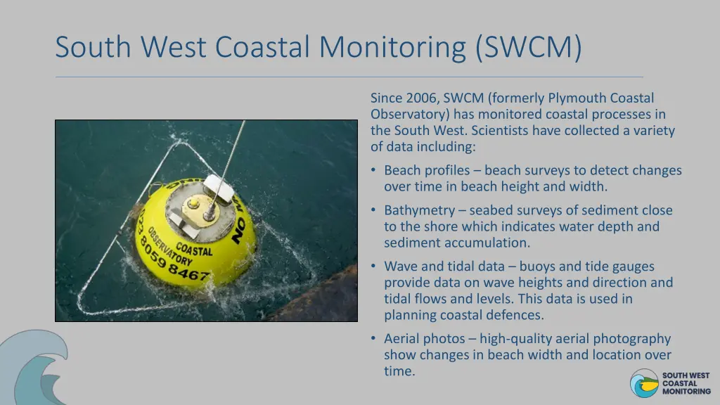 south west coastal monitoring swcm