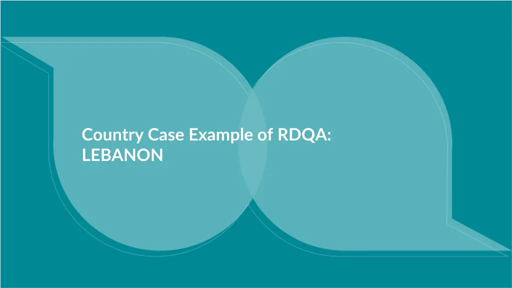 country case example of rdqa lebanon