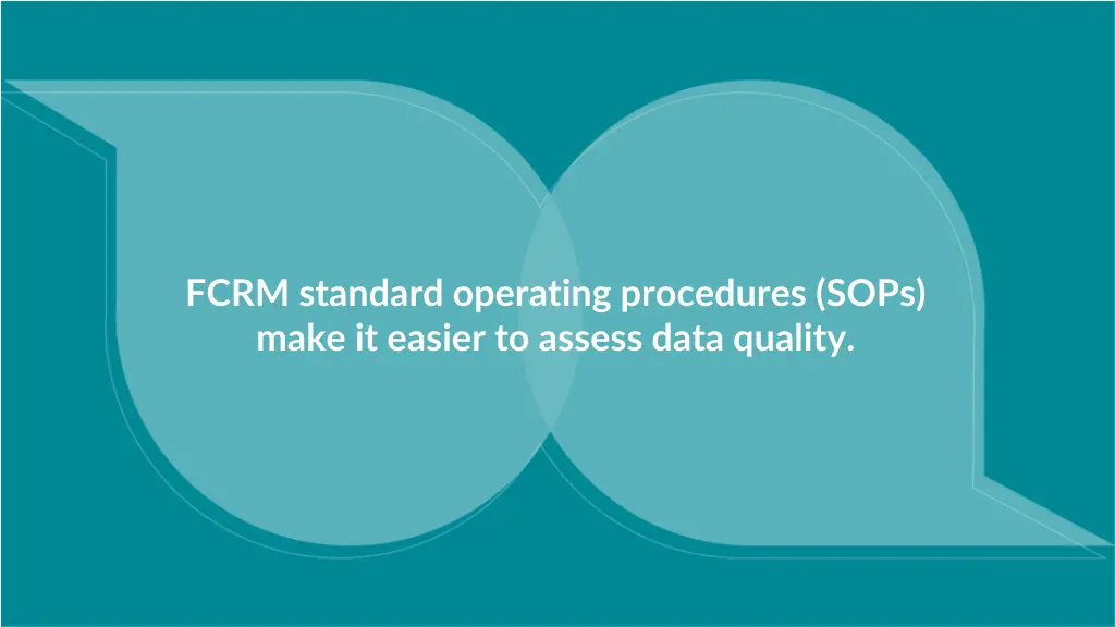 fcrm standard operating procedures sops make