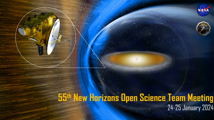 55 th new horizons open science team meeting