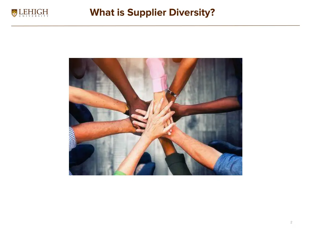 what is supplier diversity