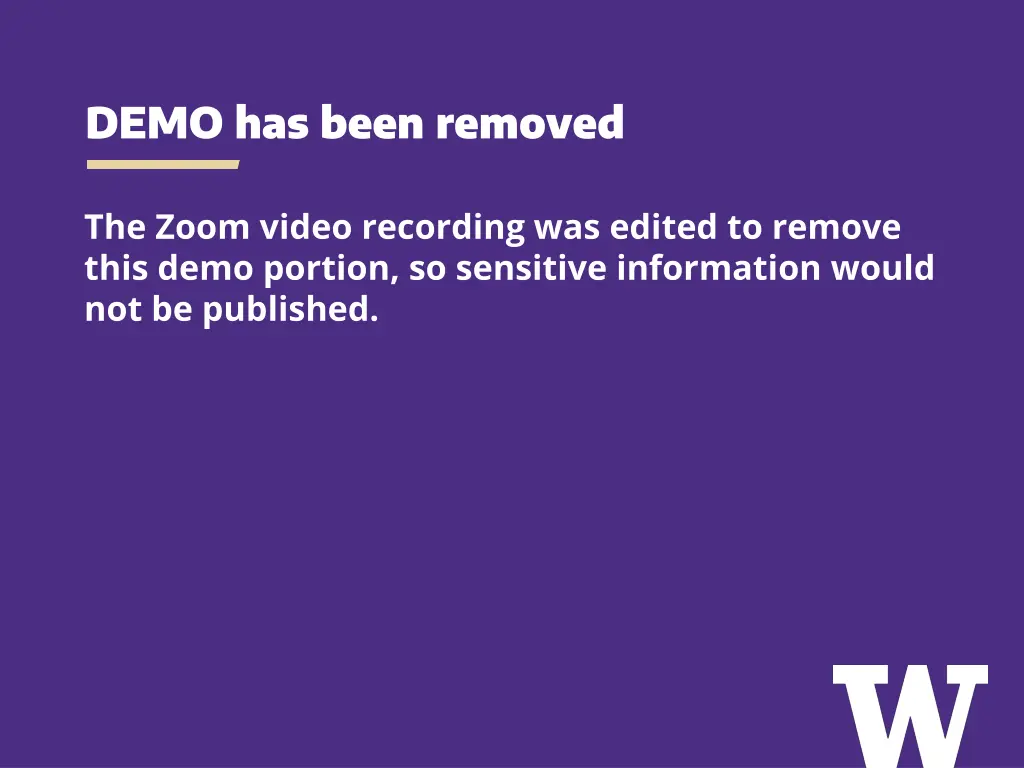 demo has been removed