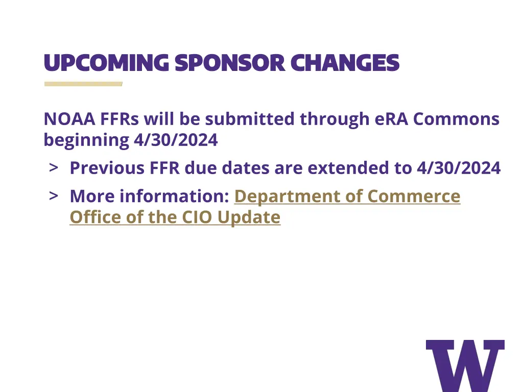 upcoming sponsor changes upcoming sponsor changes 1