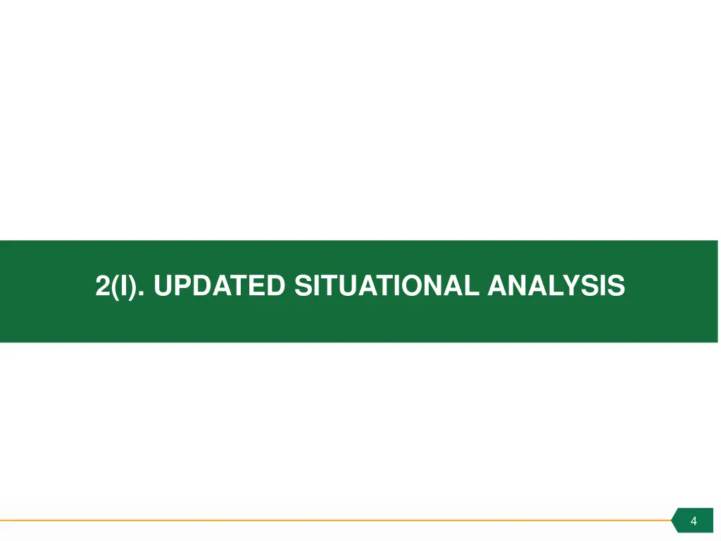 2 i updated situational analysis