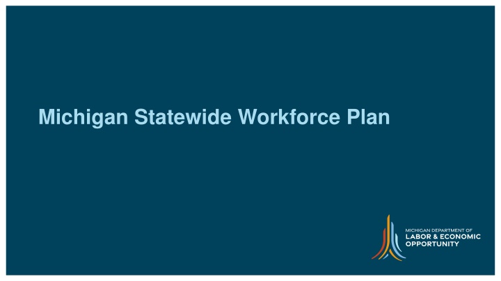 michigan statewide workforce plan