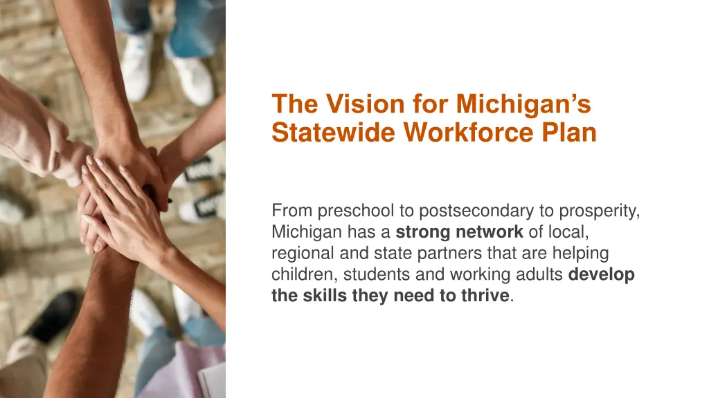 the vision for michigan s statewide workforce plan