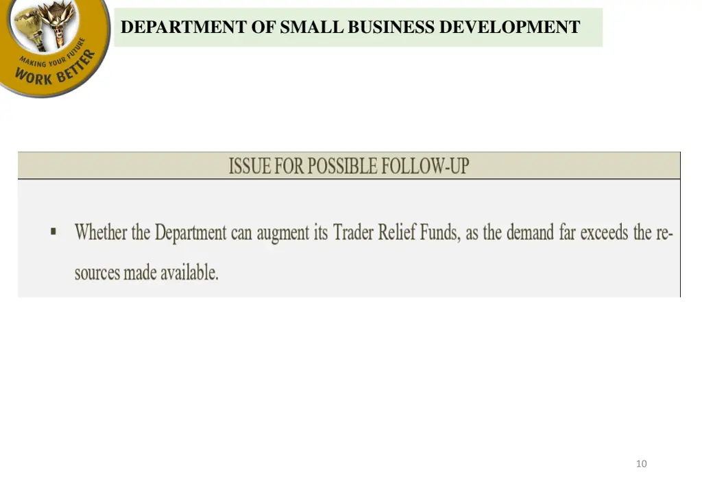 department of small business development 3