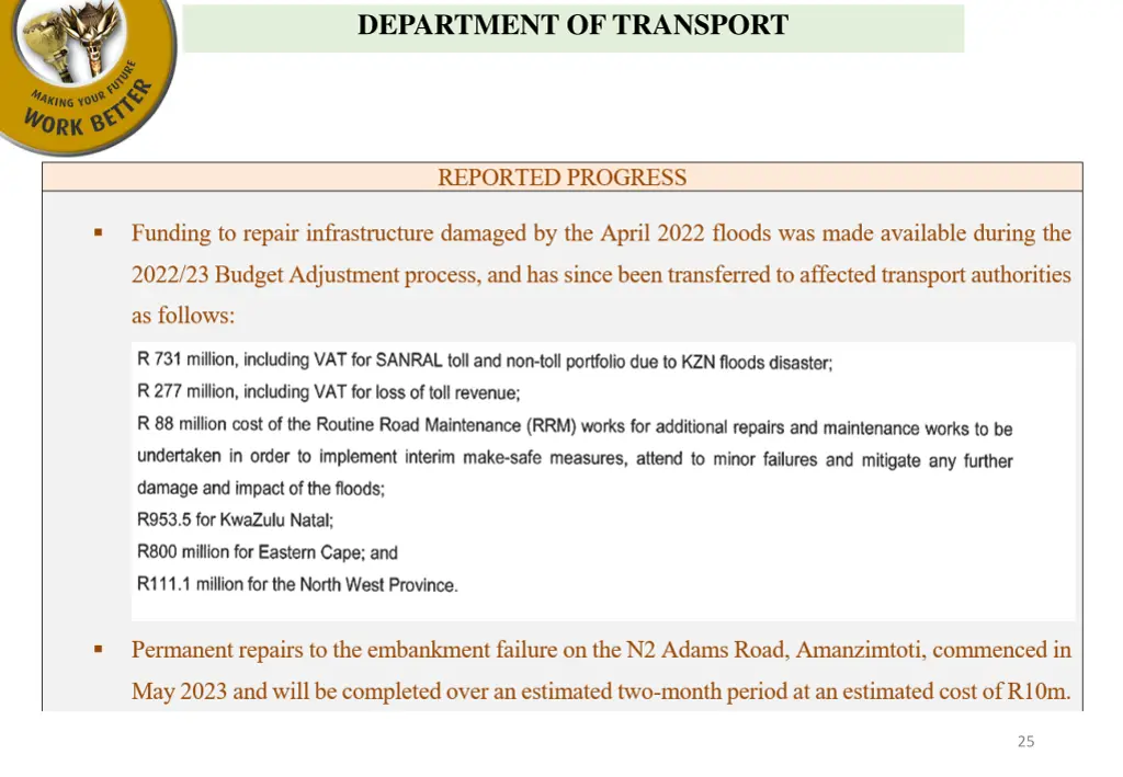 department of transport 1