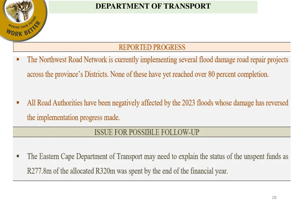 department of transport 4